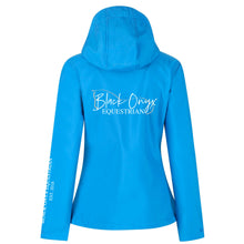 Load image into Gallery viewer, Ladies Hooded 3 Layer Soft Shell Jacket - Blue