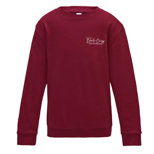 Young Talent Crew Neck Sweatshirt - Red Chilli