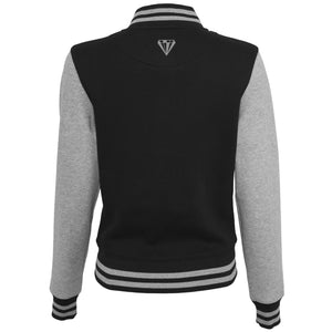 Young Talent College Sweater Jacket - Black & Grey
