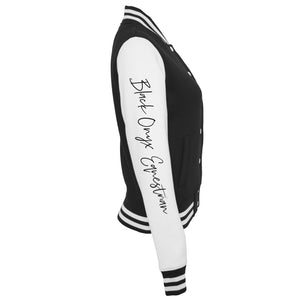 Young Talent College Sweater Jacket - Black & White