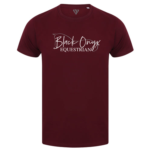 Men's Super Soft Crew Neck T-Shirt - Burgundy
