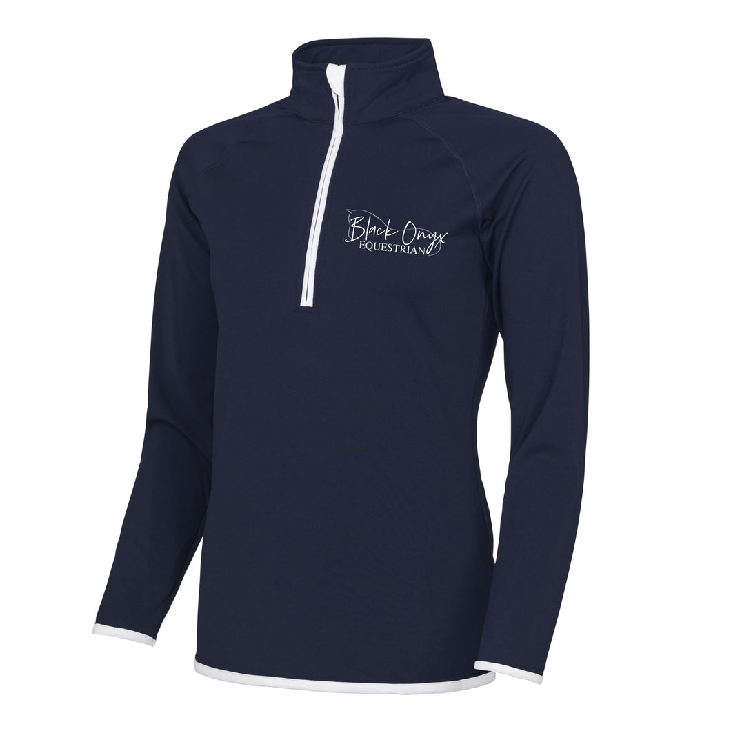 Ladies Technical Stretch Base Layer - Navy