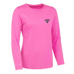 Ladies High Visibility Performance Top - Pink