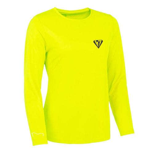 Ladies High Visibility Performance Top - Yellow