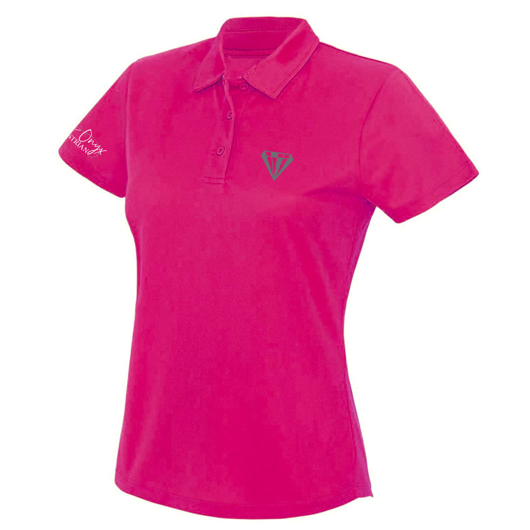 Ladies Keep Cool Performance Polo Shirt - Pink