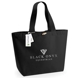 Black Onyx EarthAware® Organic Tote Bag XL - Black