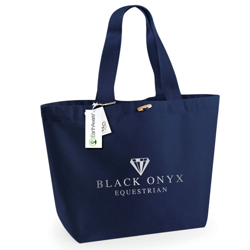 Black Onyx EarthAware® Organic Tote Bag XL - Navy