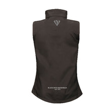 Load image into Gallery viewer, Ladies Soft Shell Gilet - Black