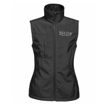Load image into Gallery viewer, Ladies Soft Shell Gilet - Black
