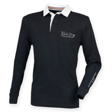 Load image into Gallery viewer, Men&#39;s Slim Fit Premium Rugby Shirt - Black