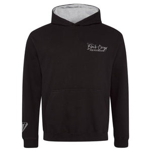 Young Talent Contrast Hoodie - Black