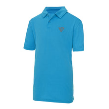 Load image into Gallery viewer, Young Talent Keep Cool Performance Polo - Sapphire