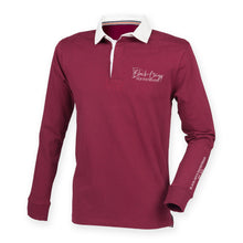 Load image into Gallery viewer, Men&#39;s Slim Fit Premium Rugby Shirt - Burgundy