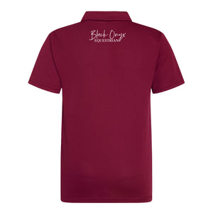 Young Talent Keep Cool Performance Polo - Burgundy
