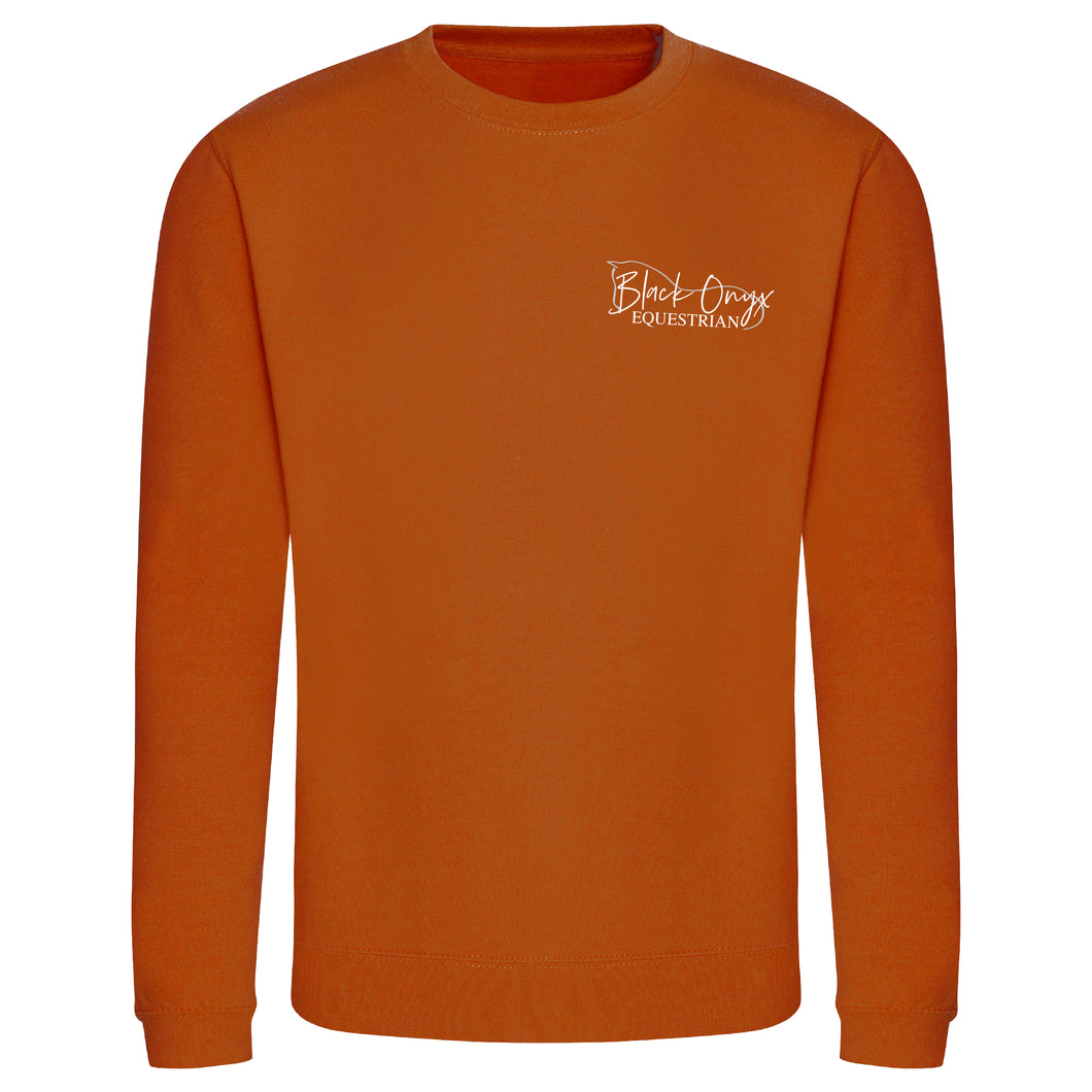Unisex Drop Shoulder Sweatshirt - Burnt Orange