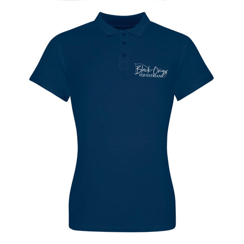 Ladies Modern Fit Polo Shirt - Ink Blue