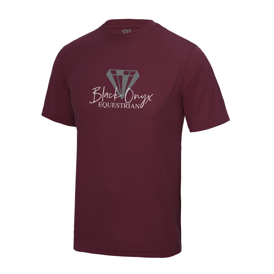 Young Talent Keep Cool Performance T-Shirt - Burgundy