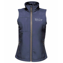 Load image into Gallery viewer, Ladies Soft Shell Gilet - Navy