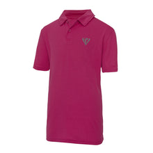 Load image into Gallery viewer, Young Talent Keep Cool Performance Polo - Pink