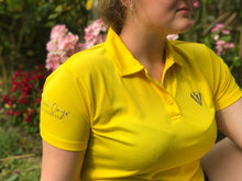 Load image into Gallery viewer, Ladies Keep Cool Performance Polo Shirt - Yellow