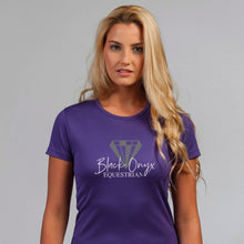 Load image into Gallery viewer, Ladies Keep Cool Performance T-Shirt - Purple
