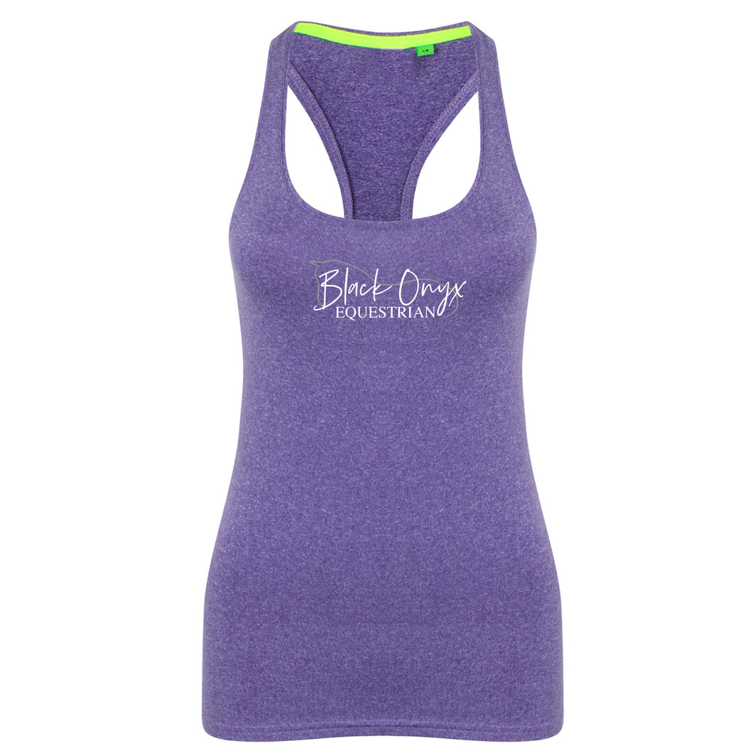 Ladies Racer Back Vest - Purple