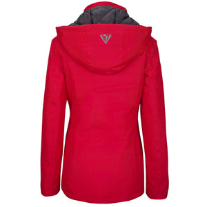 Ladies Parka Jacket - Red