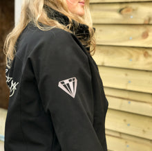 Load image into Gallery viewer, Ladies Soft Shell Jacket - Black