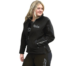 Load image into Gallery viewer, Ladies Soft Shell Jacket - Black