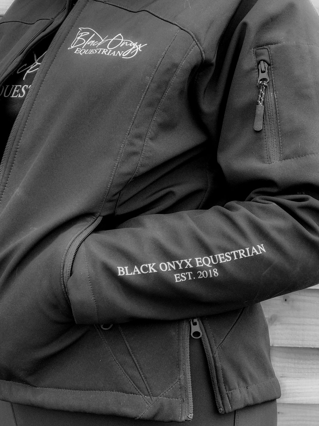 Ladies Soft Shell Jacket - Black