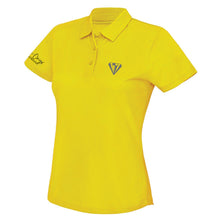 Load image into Gallery viewer, Ladies Keep Cool Performance Polo Shirt - Yellow