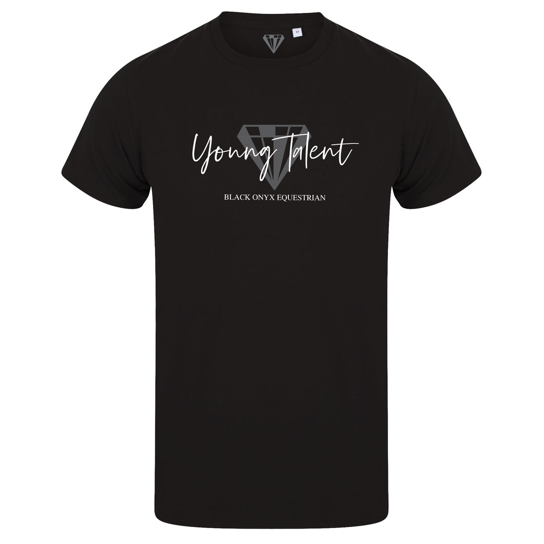 Young Talent Signature Crew Neck T-Shirt - Black
