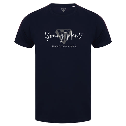 Young Talent Signature Crew Neck T-Shirt - Navy